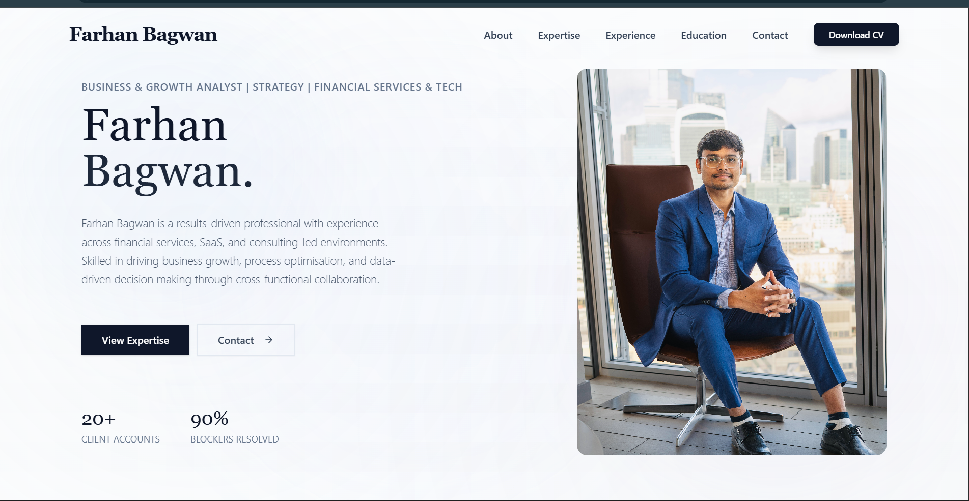 Farhan Portfolio Project